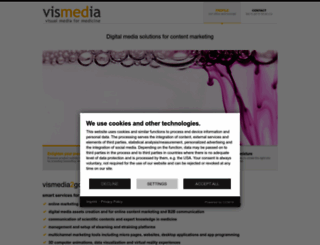 vismedia.de screenshot