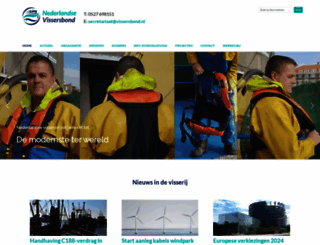 vissersbond.nl screenshot