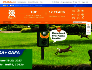 visson.en.alibaba.com screenshot