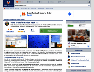 vista-transformation-pack.malavida.com screenshot