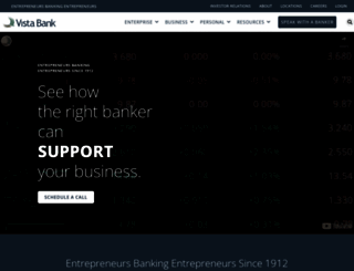 vistabank.com screenshot
