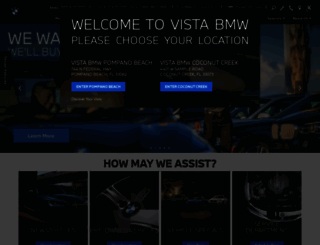 vistabmw.com screenshot
