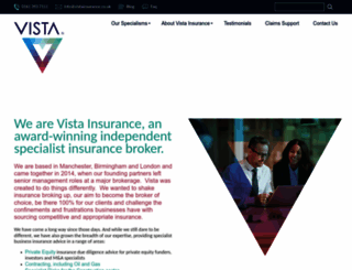 vistainsurance.co.uk screenshot