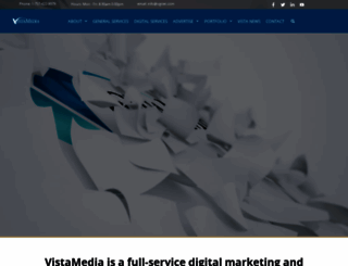 vistamediainc.com screenshot