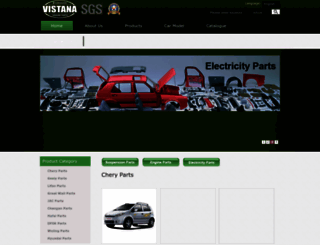 vistanaparts.com screenshot