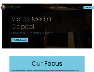 vistasmediacapital.com screenshot