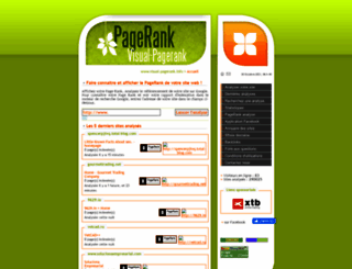 visual-pagerank.info screenshot