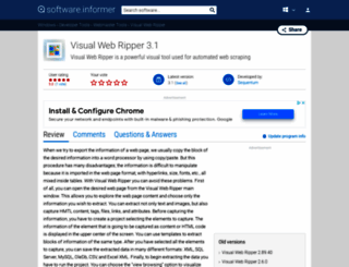 visual-web-ripper.informer.com screenshot