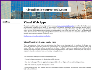 visualbasic-source-code.com screenshot