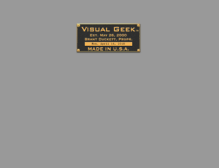 visualgeek.com screenshot