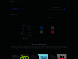 visualpulse.net screenshot