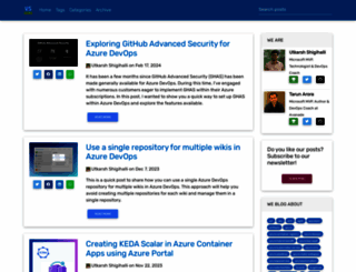 visualstudiogeeks.com screenshot