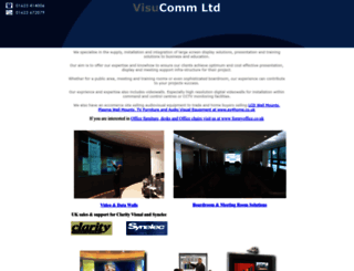 visucomm.co.uk screenshot