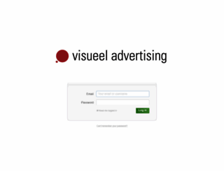 visueeladvertising.createsend.com screenshot