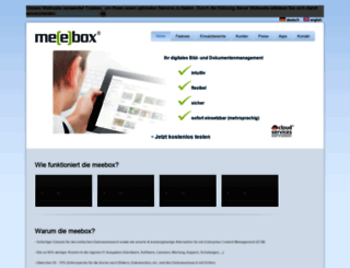 visuellmedia.meebox.de screenshot