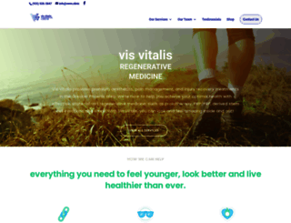visvitalisregenerativemedicine.com screenshot