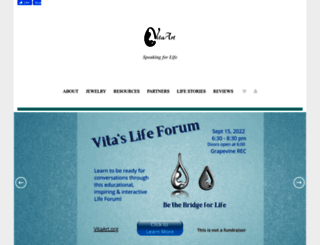 vitaart.org screenshot