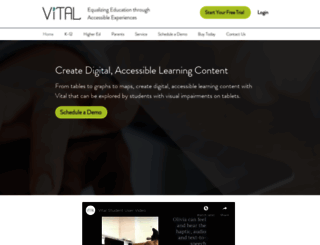 vital-ed.com screenshot