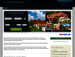 vital-hotel-wiedemann.h-rez.com screenshot