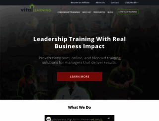 vital-learning.com screenshot