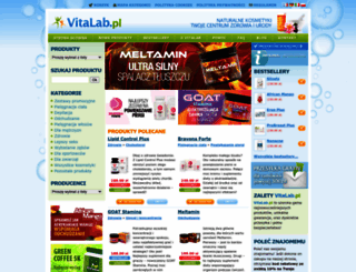 vitalab.pl screenshot