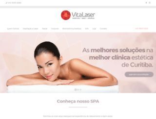 vitalaser.com.br screenshot