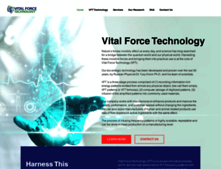 vitalforcetechnology.com screenshot