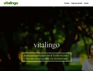 vitalingo.com screenshot