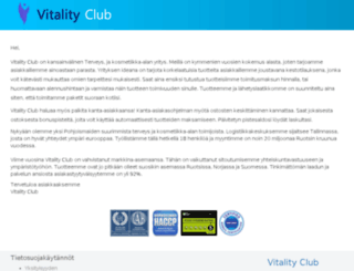 vitality.club screenshot