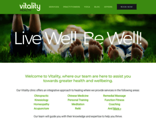 vitalitygroup.com.au screenshot
