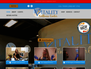 vitalityidaho.com screenshot