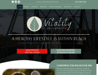 vitalityrochester.com screenshot