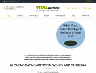 vitalpartners.com.au screenshot