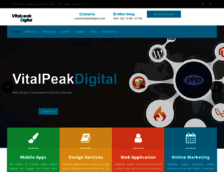 vitalpeakdigital.com screenshot