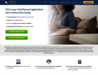 vitalrecords-usa-online.com screenshot