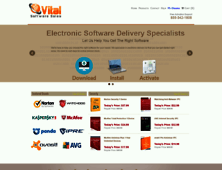 vitalsoftwaresales.com screenshot