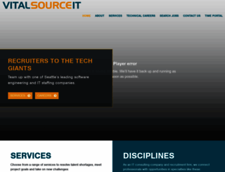 vitalsourcestaffing.com screenshot