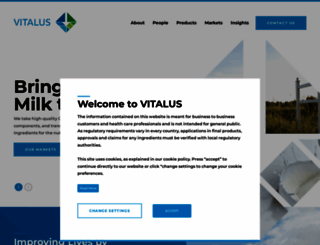 vitalus.com screenshot