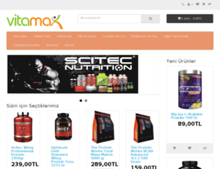 vitamax.com.tr screenshot