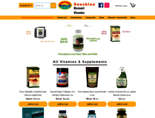 vitamin-discounts.com screenshot