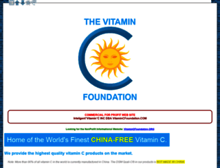 vitaminc.foundation screenshot