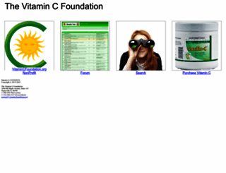 vitamincfoundation.org screenshot