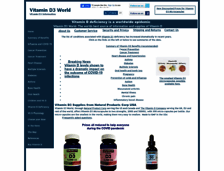 vitamind3uk.com screenshot