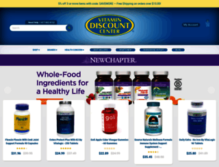 vitamindiscountcenter.net screenshot