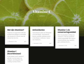 vitamine-c.nl screenshot
