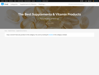vitamins.knoji.com screenshot