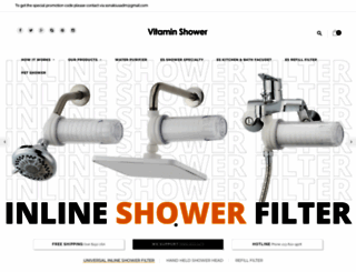vitaminshower.com screenshot