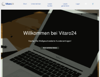 vitaro24.de screenshot