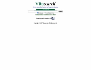 vitasearch.com screenshot