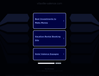vitaville-valence.com screenshot